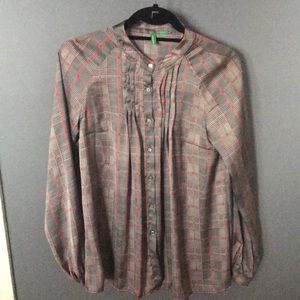 BENETTON Long Sleeve Dress Shirt 💁🏻‍♀️ NWOT